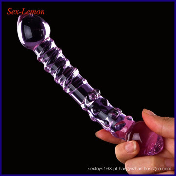 Brinquedos adultos do sexo Dildo de cristal para mulheres Ij_P10009